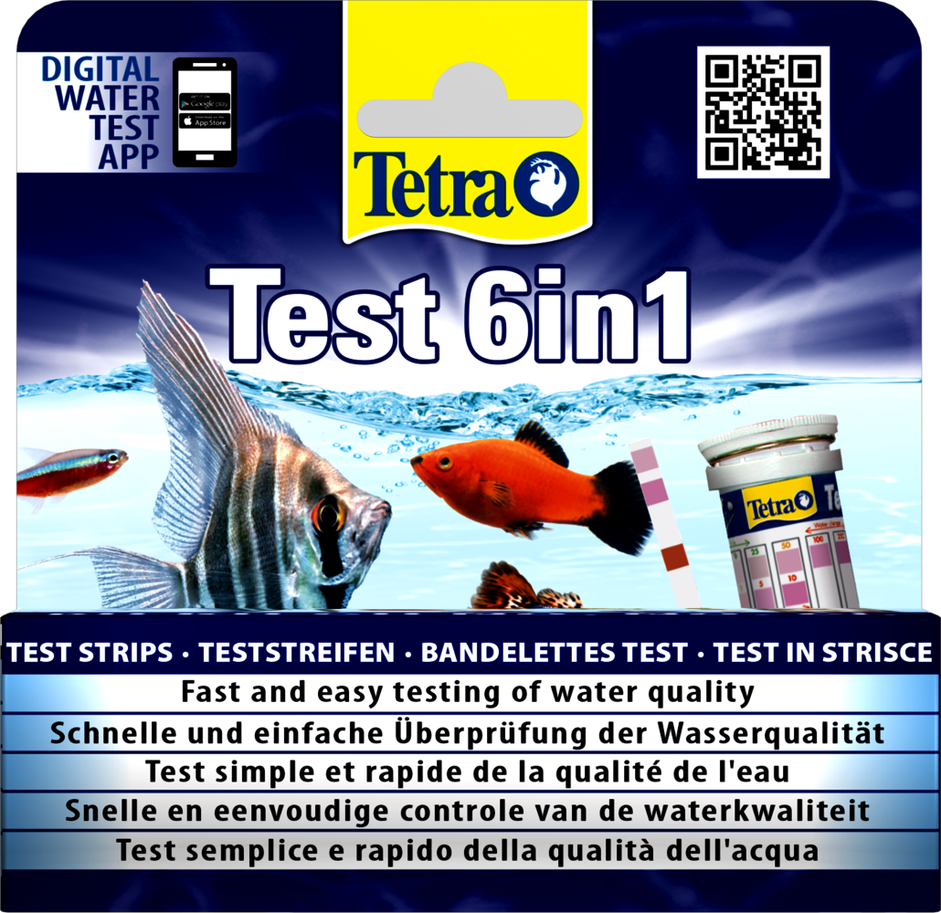 Tetra Test Streifen 6 in 1