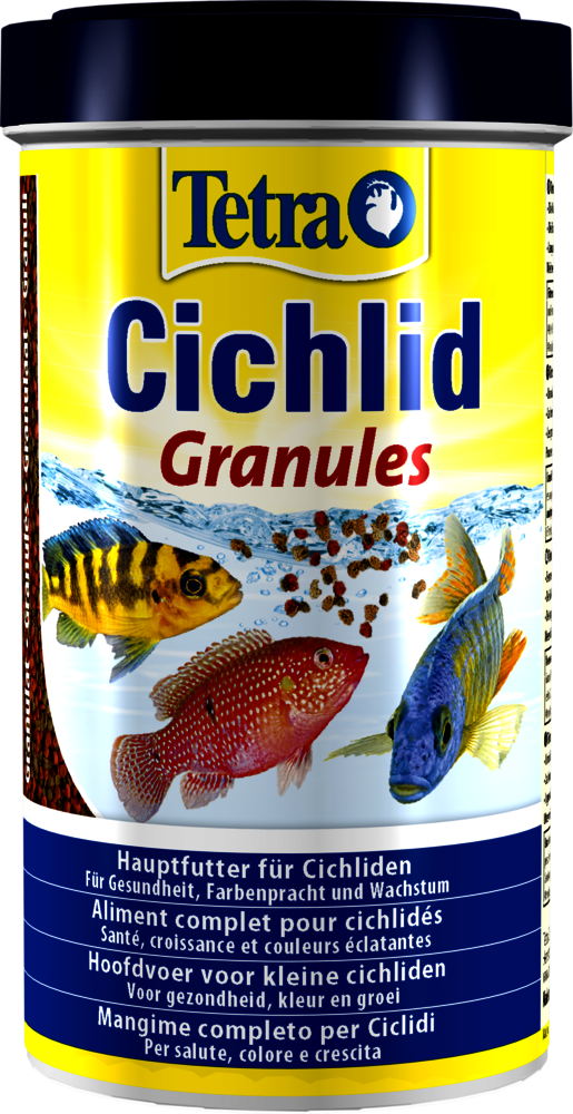 Aliments pour Cichlidés : Aliments poissons cichlidés TetraCichlid XL Flakes  500 ml