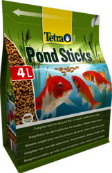 TetraPond Pond Sticks 2.65 Pounds Pond Fish Food For Goldfish And