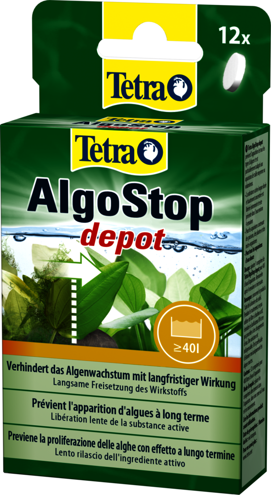 Depot Tetra Algostop depot élimine durablement tous les type d'algues 