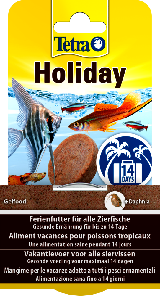 Tetra Holiday อาหารปลาสวยงามกินในวันหยุดยาวได้ถึง 14วัน (30g