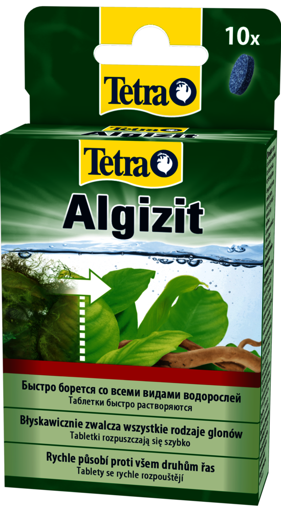 TETRA - Algizit - ﻿10 tablettes - Anti-algues pour aquarium