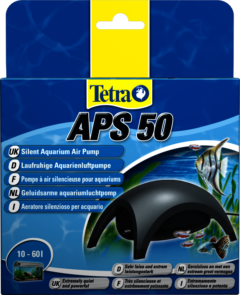 Tetra APS aquariumluchtpompen antraciet: