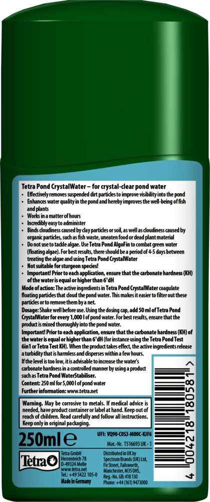 TetraPond WaterStabiliser CrystalWater bestellen