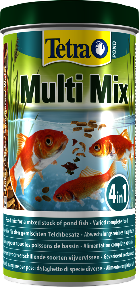 Tetra Pond Multi Mix - Vijvervoer - 1 l - Vlokken - Pets Place