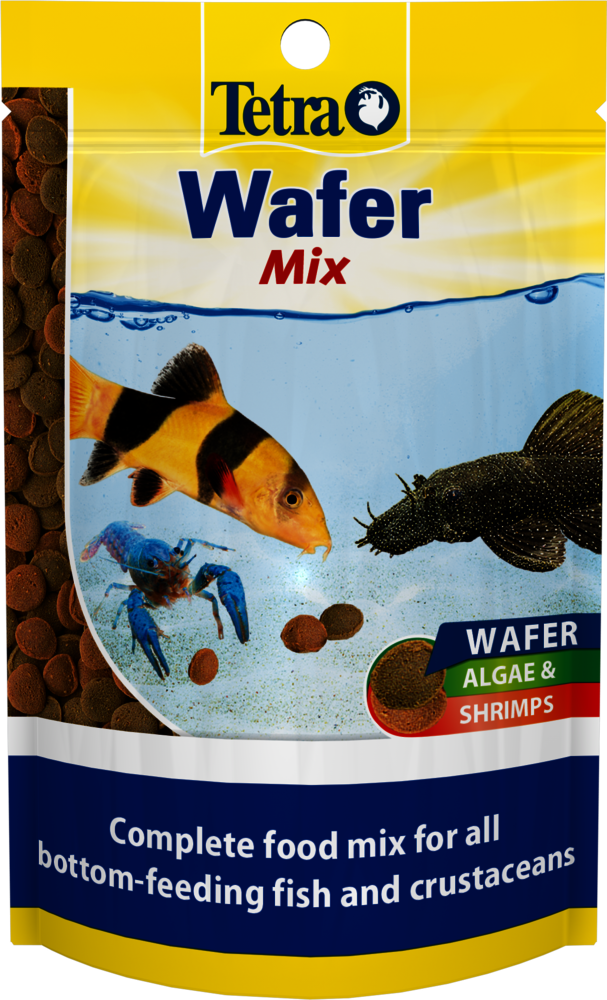 Great Deals on Fish Food Tabs at zooplus: Tetra WaferMix Variety Wafers