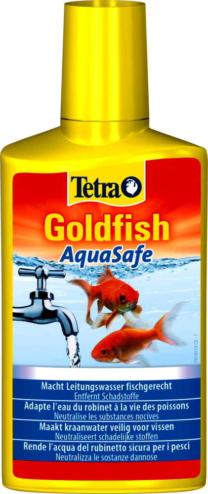 TETRA Goldfish AquaSafe - Conditionneur d'Eau pour Poisson Rouge - 250ml