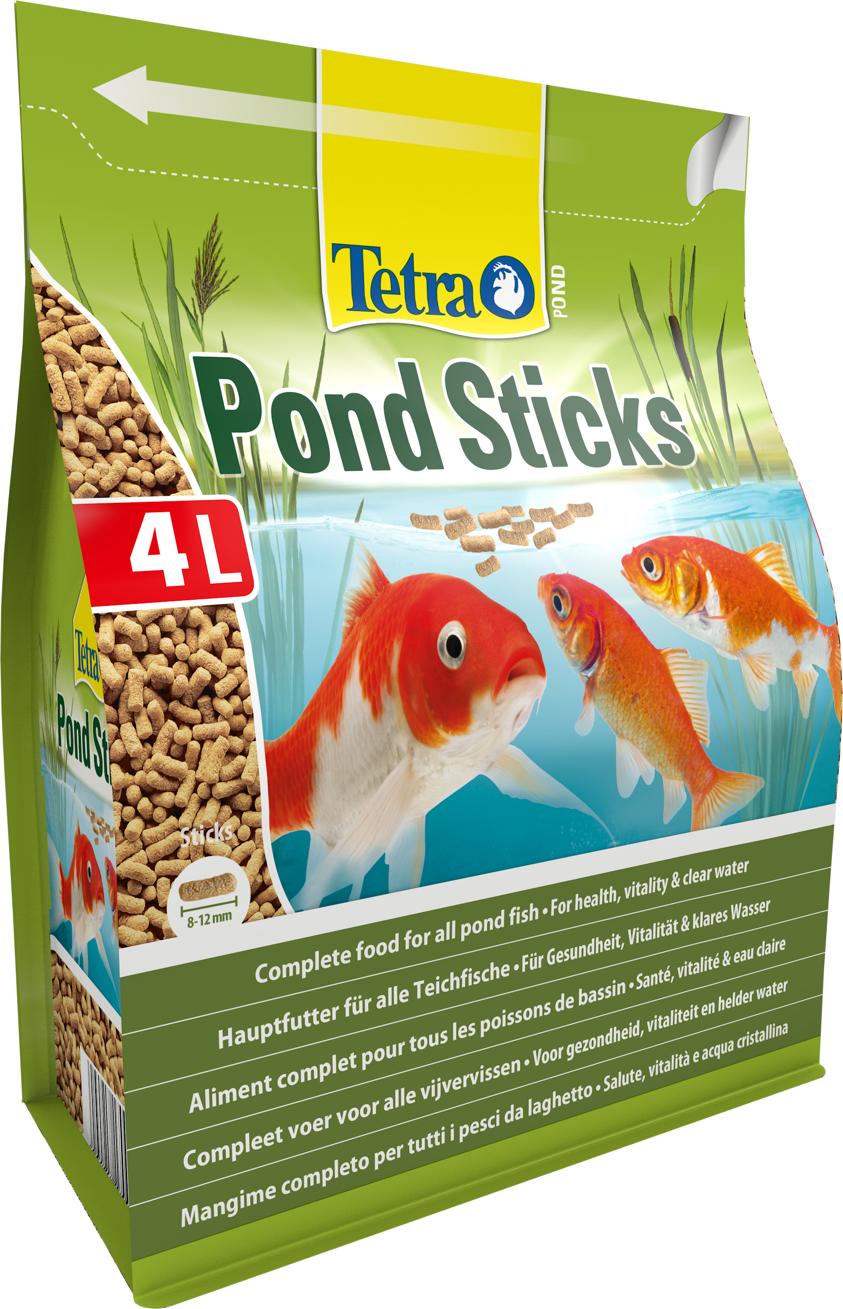 TetraPond Pond Sticks, Healthy Nutrition for Goldfish and Koi