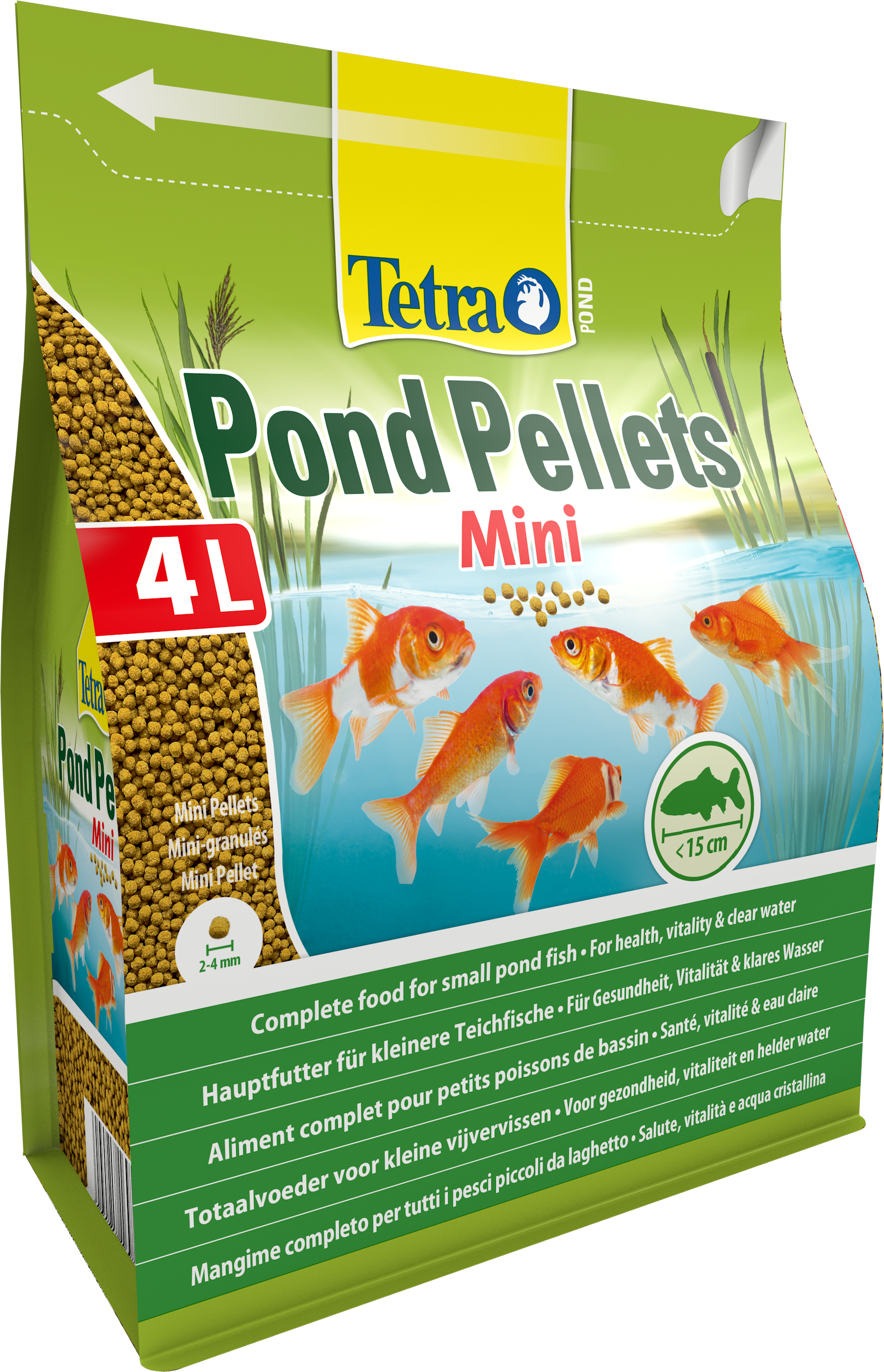 Tetra Pond Goldfish Mini Pellets Nourriture complète pour poissons