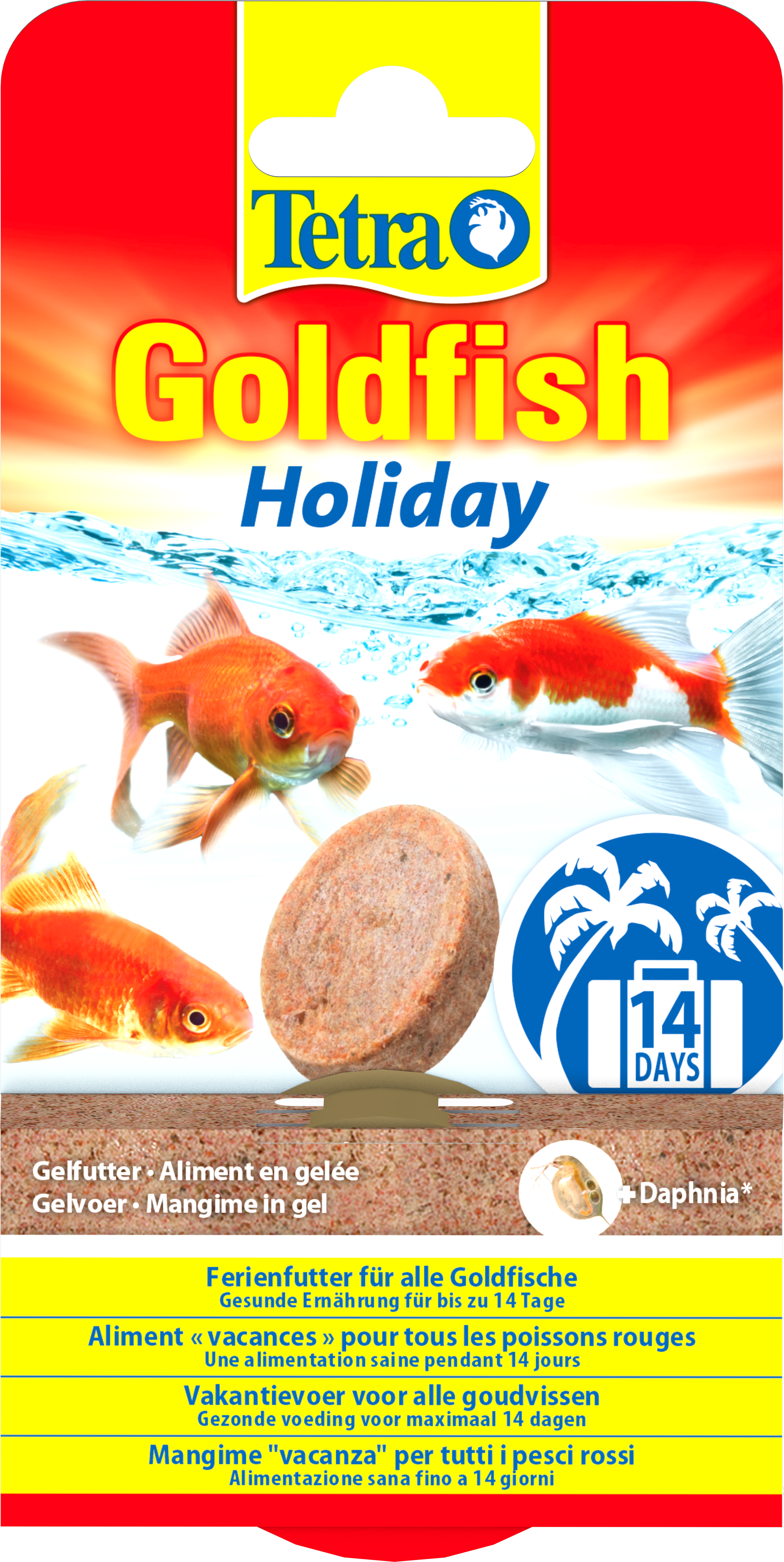 Tetra Goldfish Holiday Nourriture vacances pour poissons rouge