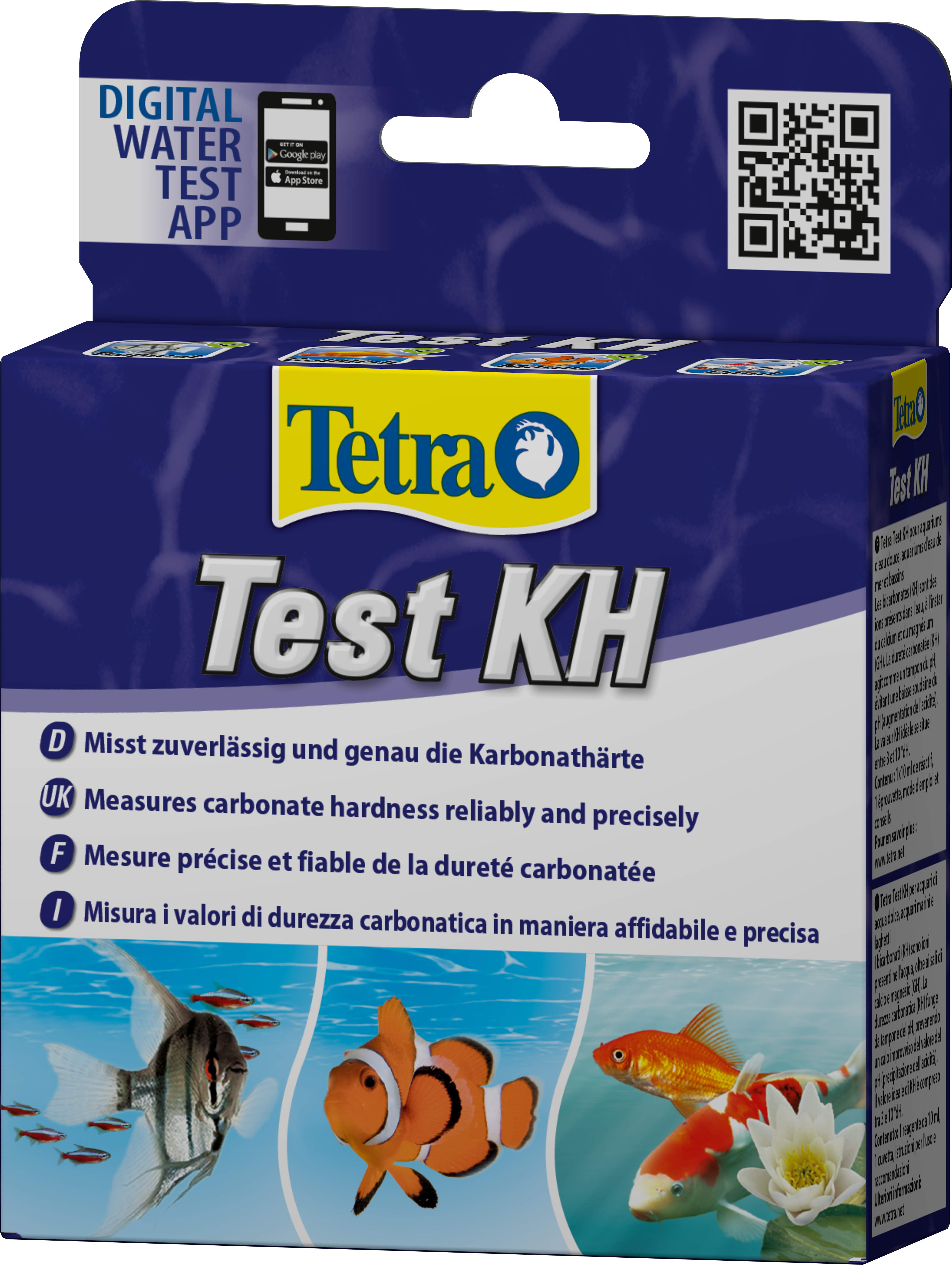 flota filtrar partes Tetra Test KH: Tetra