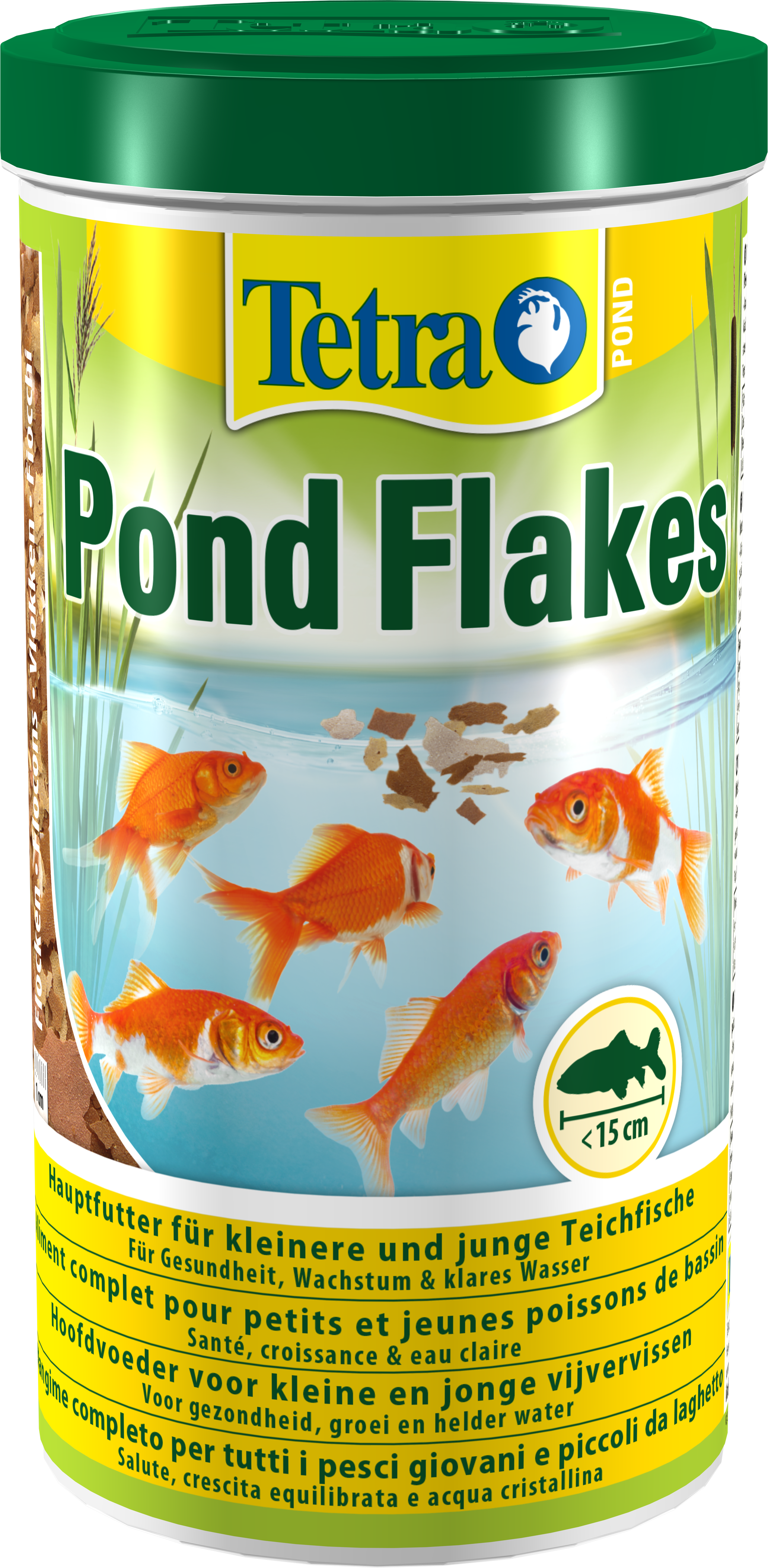 Tetra Pond Flakes de 1 à 10L Aliment complet en paillette pour bassin