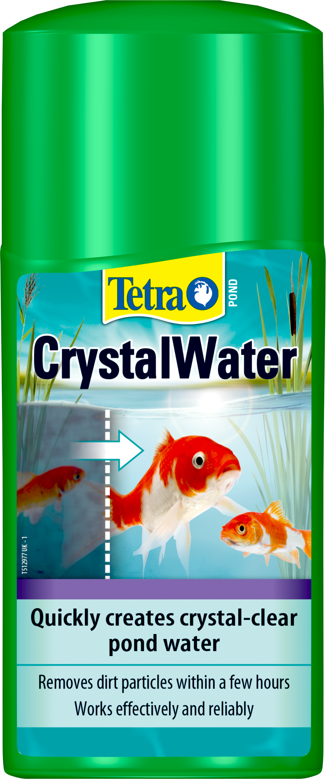 Tetra Pond CrystalWater 250 ml + 250ml+100% Gratuit 5 ( Flacon 500