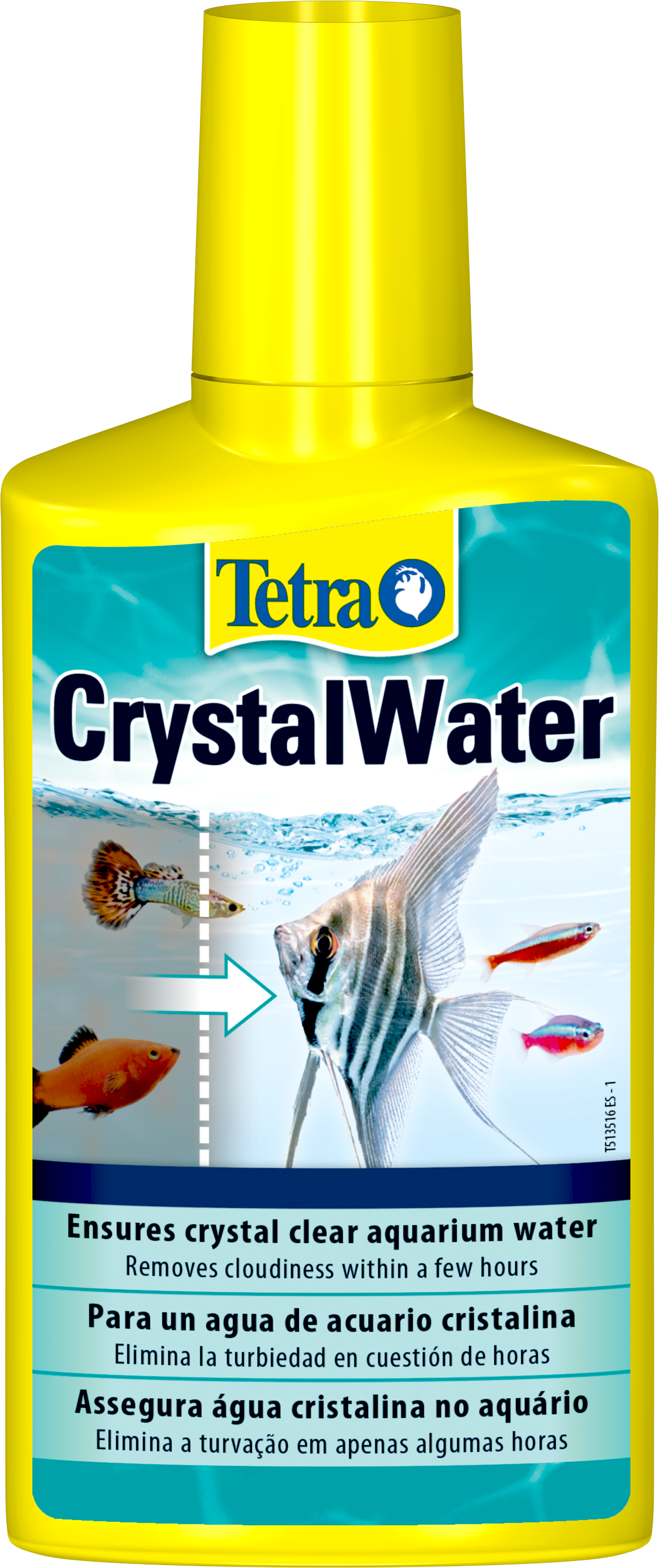 Agua de cristal Tetra Estanque elimina eficazmente el agua sucia del estanque. 