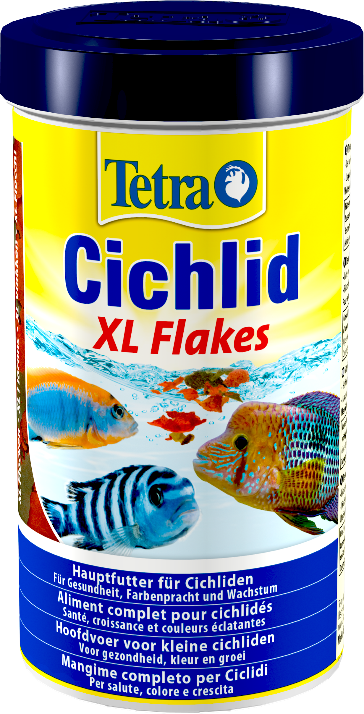 Tetra Cichlid XL Flakes, 500 ml, большие хлопья для цихлид, купить. - ИМ  Арована, ☎ 066 000 0 769