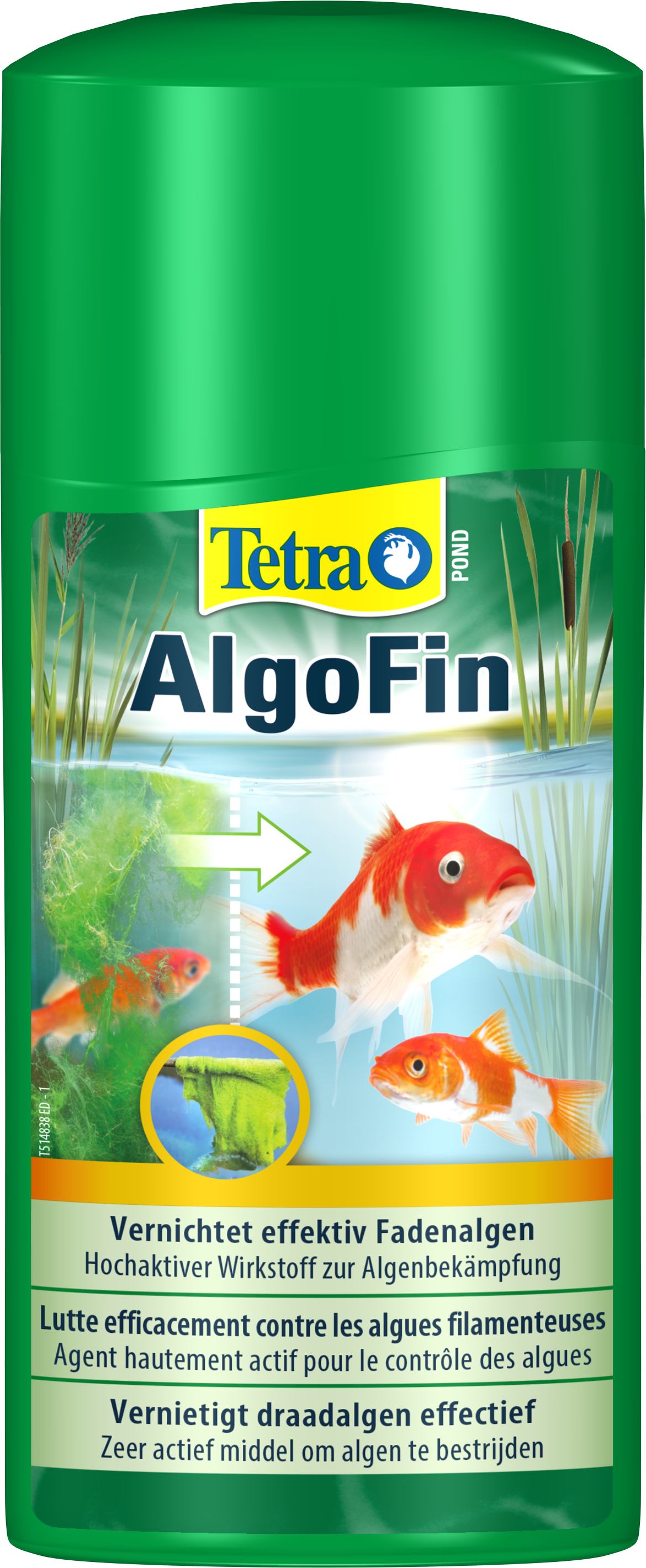 Tetra Pond AlgoFin : traitement de l'eau pour bassin de jardin