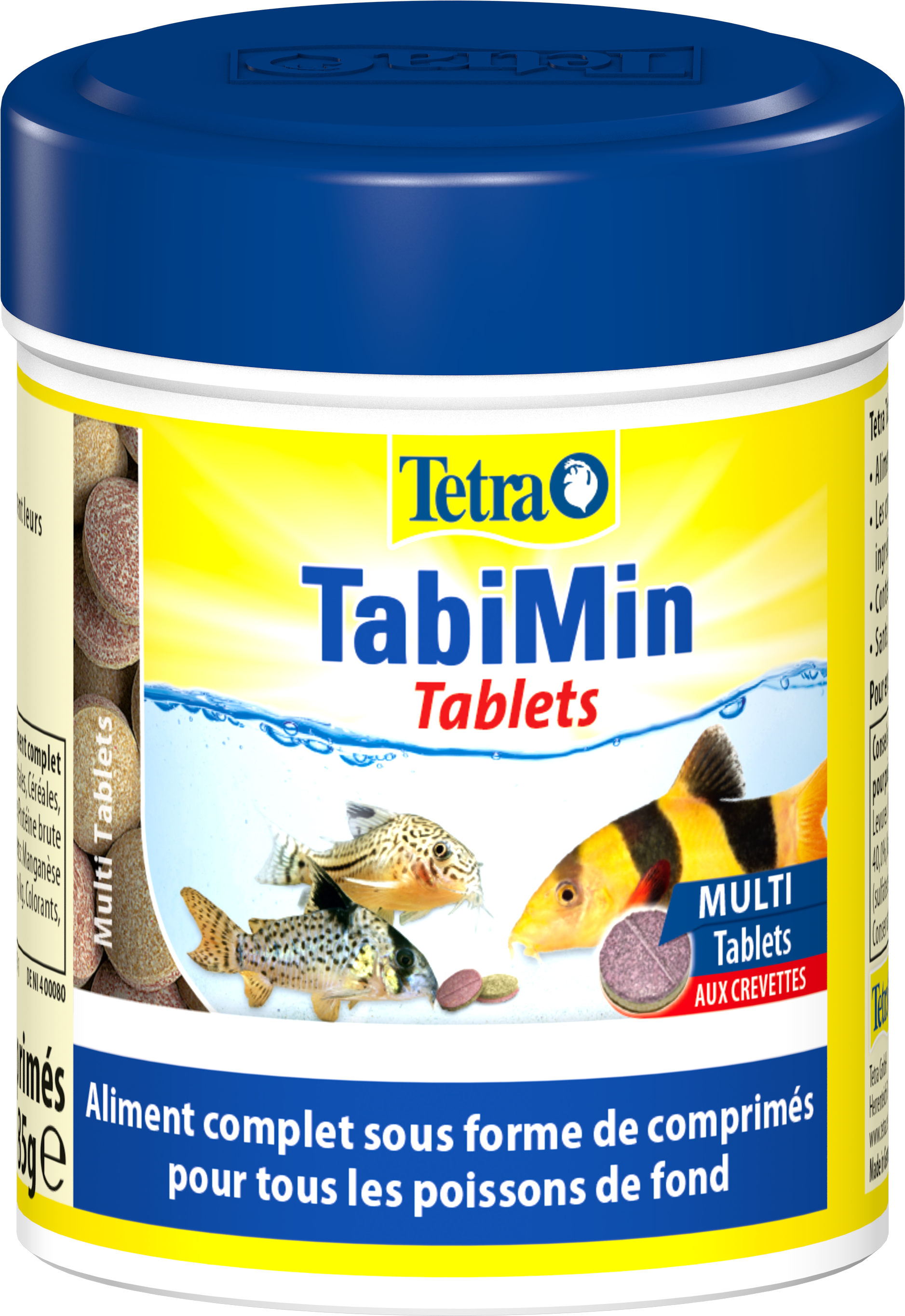 Tetra Nourriture Tabimin pour Aquariophilie poisson de fond couleur et  vitalité