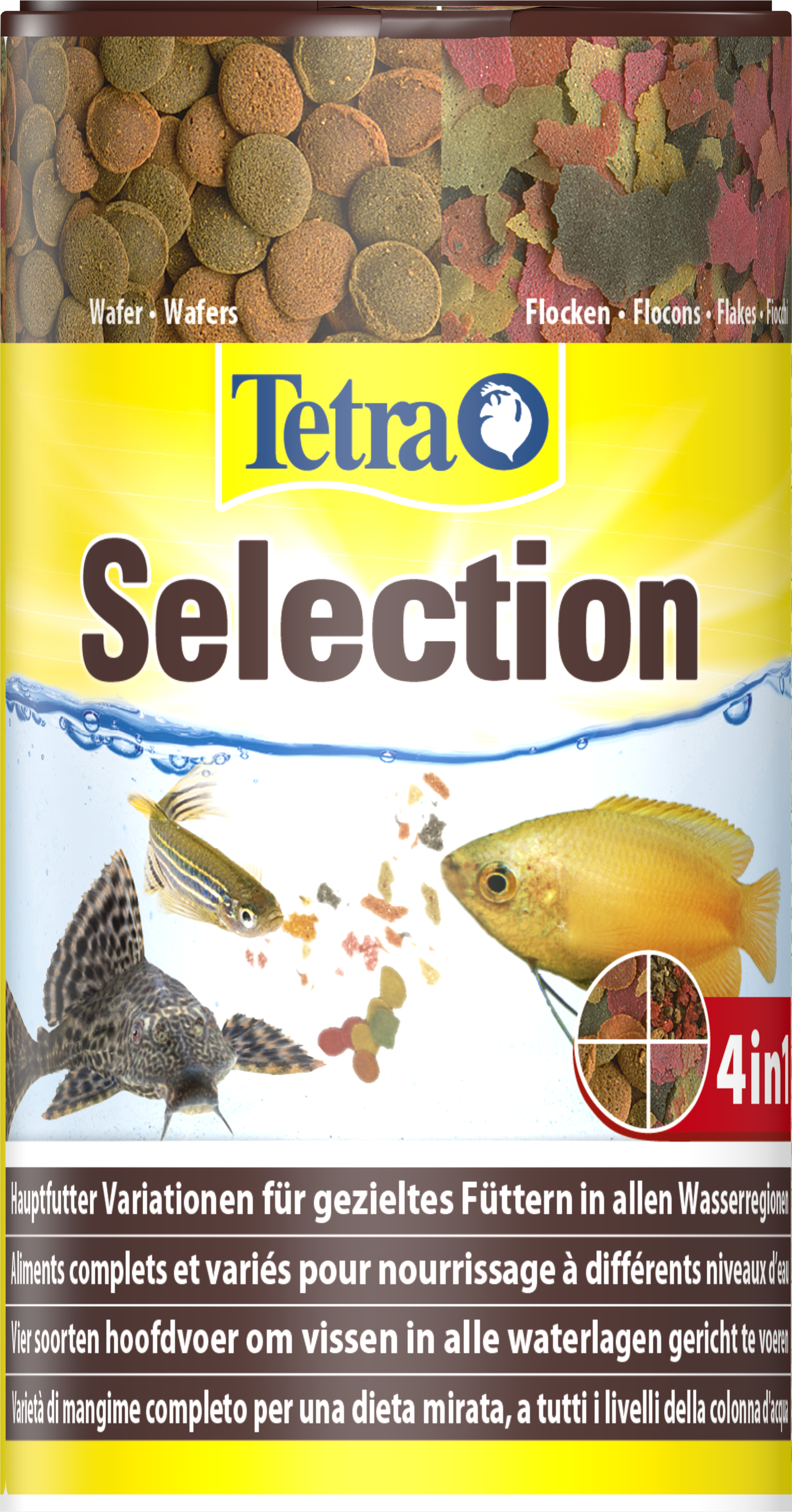 Nourriture pour poissons tropicaux TetraMin Menu : 250 ML Tetra