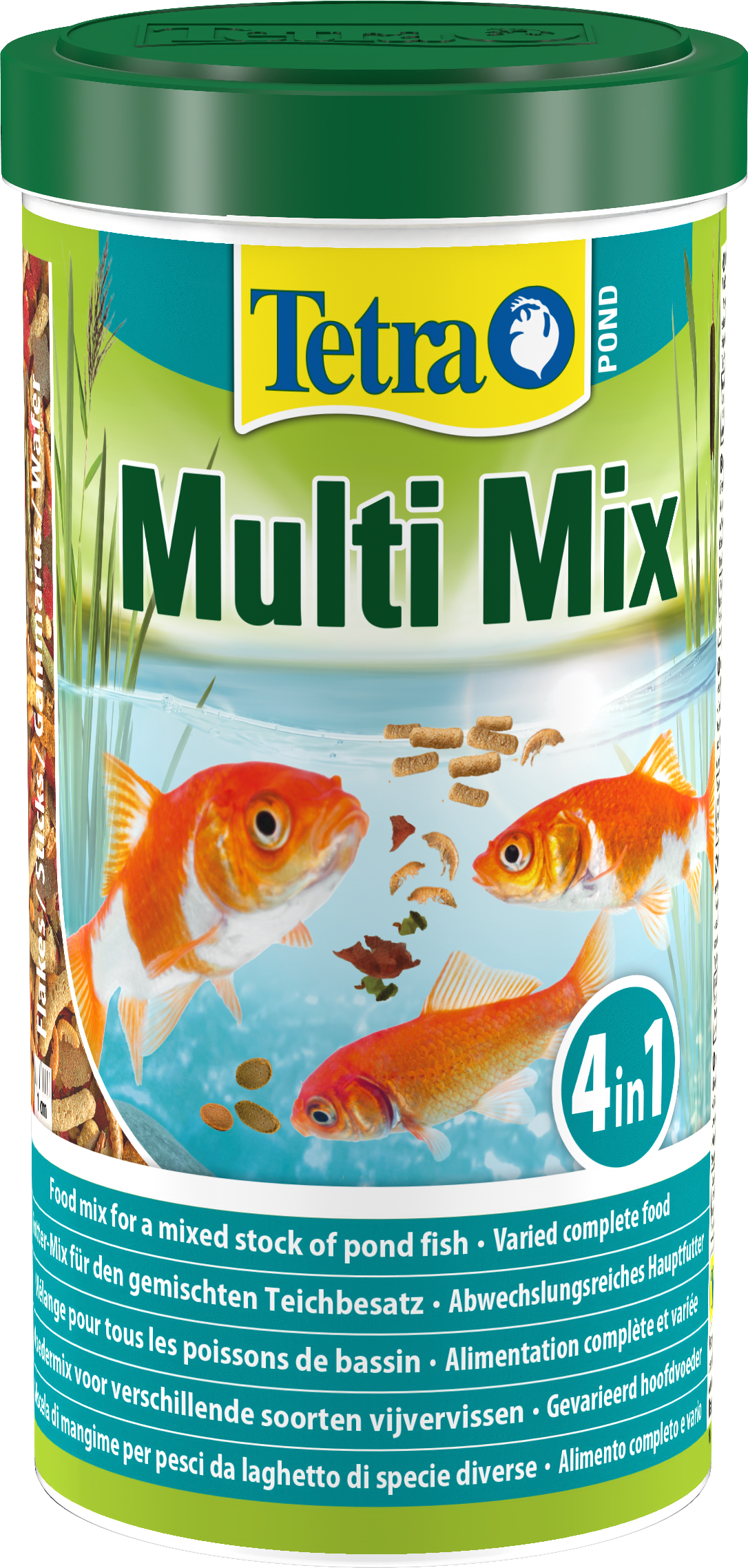 Tetra Pond Goldfish Mix – Mélange Complet de Sticks, Flocons, Gammarus -  Aliment pour Poissons Rouges de Bassin et de Jardin - Enrichis en