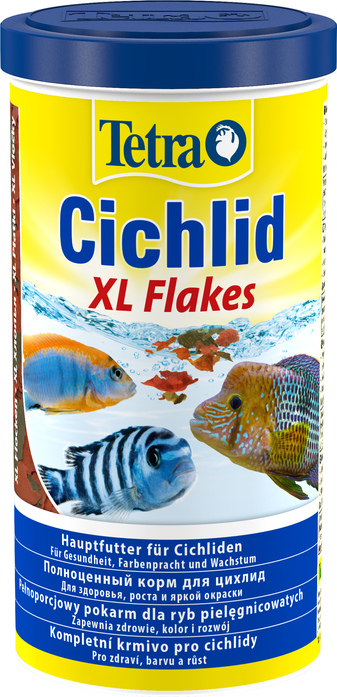 Tetra Cichlid Xl Flakes - Vissenvoer - 3 x 500 ml