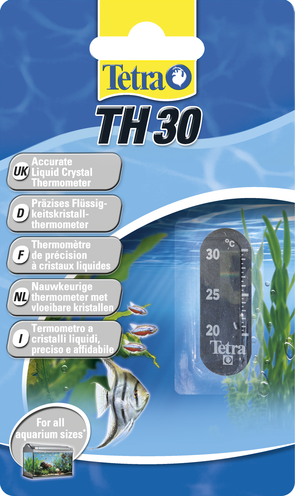 Tetra TH Termometro per acquario: Tetra