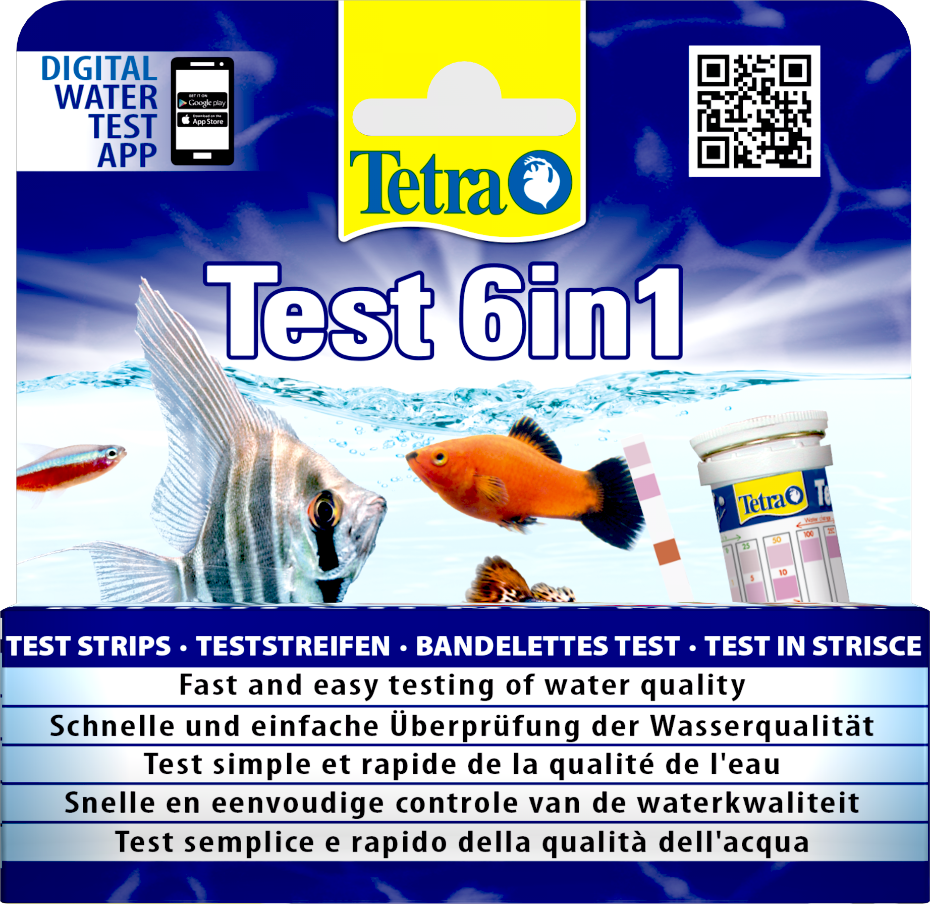 elke dag Zielig commando Tetra Test 6in1: Tetra