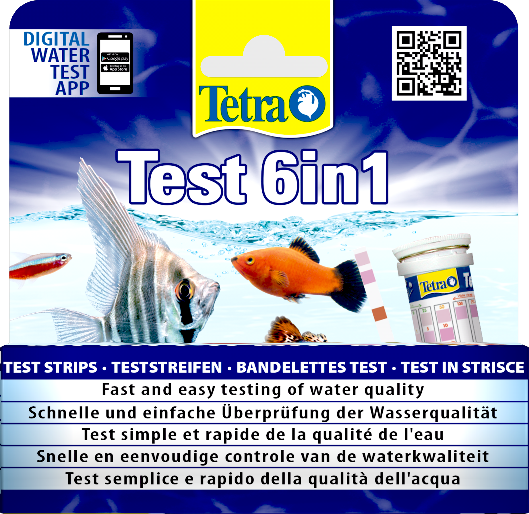 PRECIPETTE Test Eau Aquarium 8 in 1 Test Aquarium Eau Douce