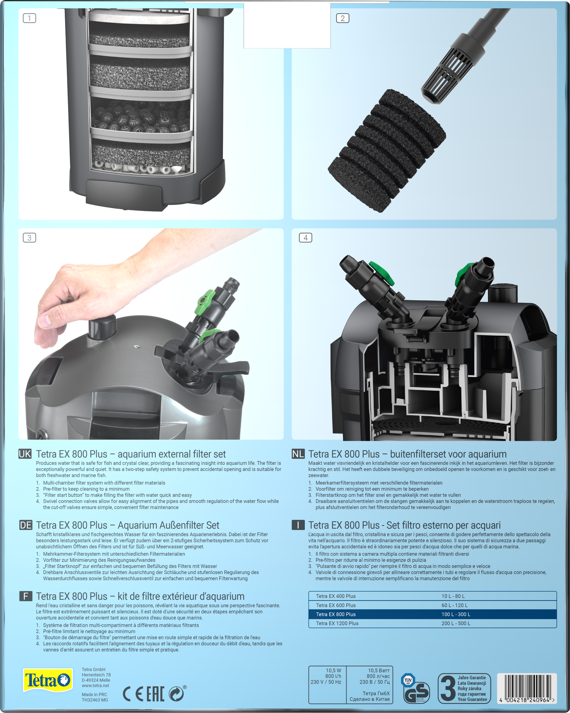 Comment installer son filtre externe Tetra EX Plus? Part 2 