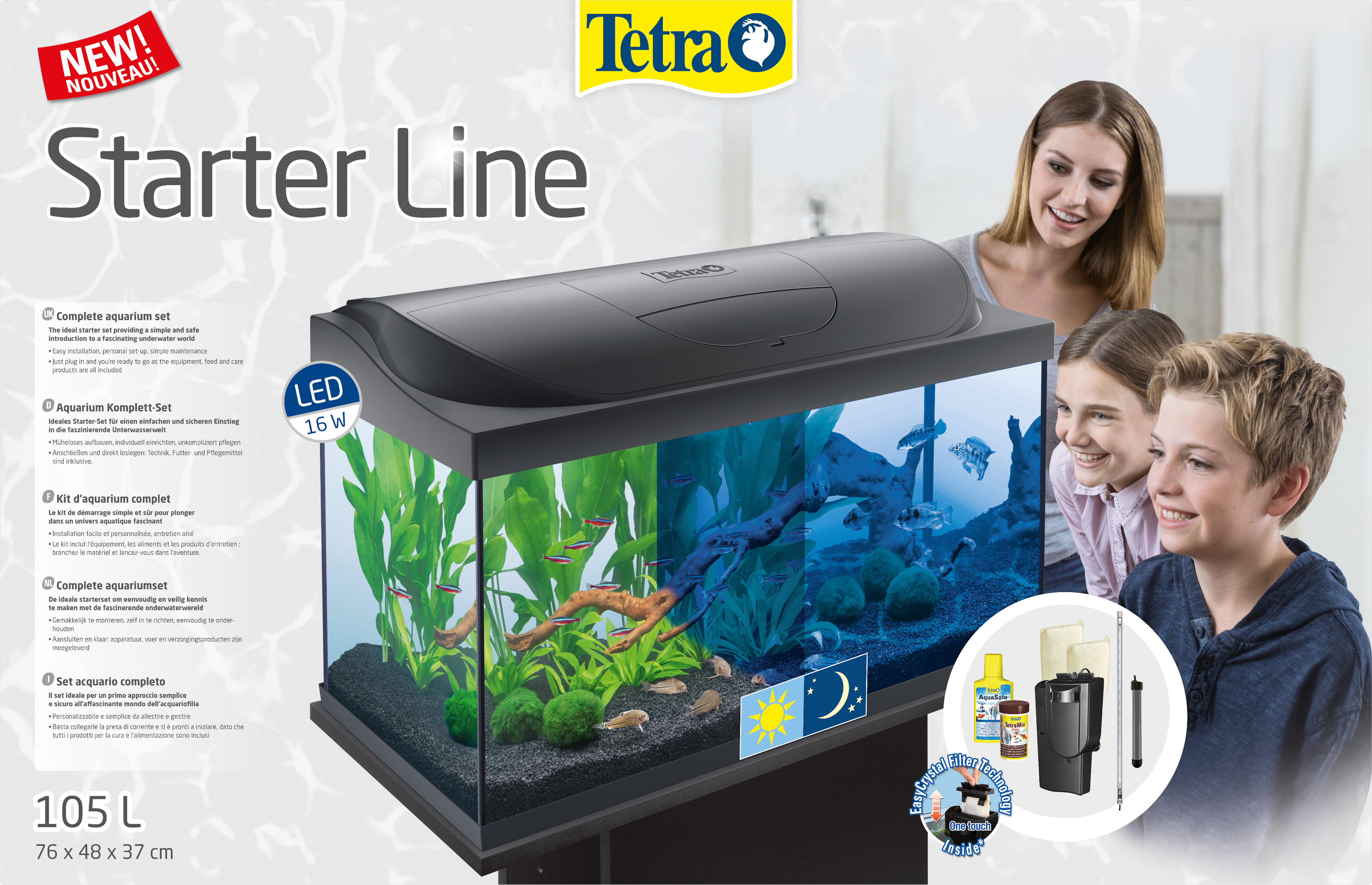 Tetra Crystal Water, Pet Supplies, Homes & Other Pet Accessories