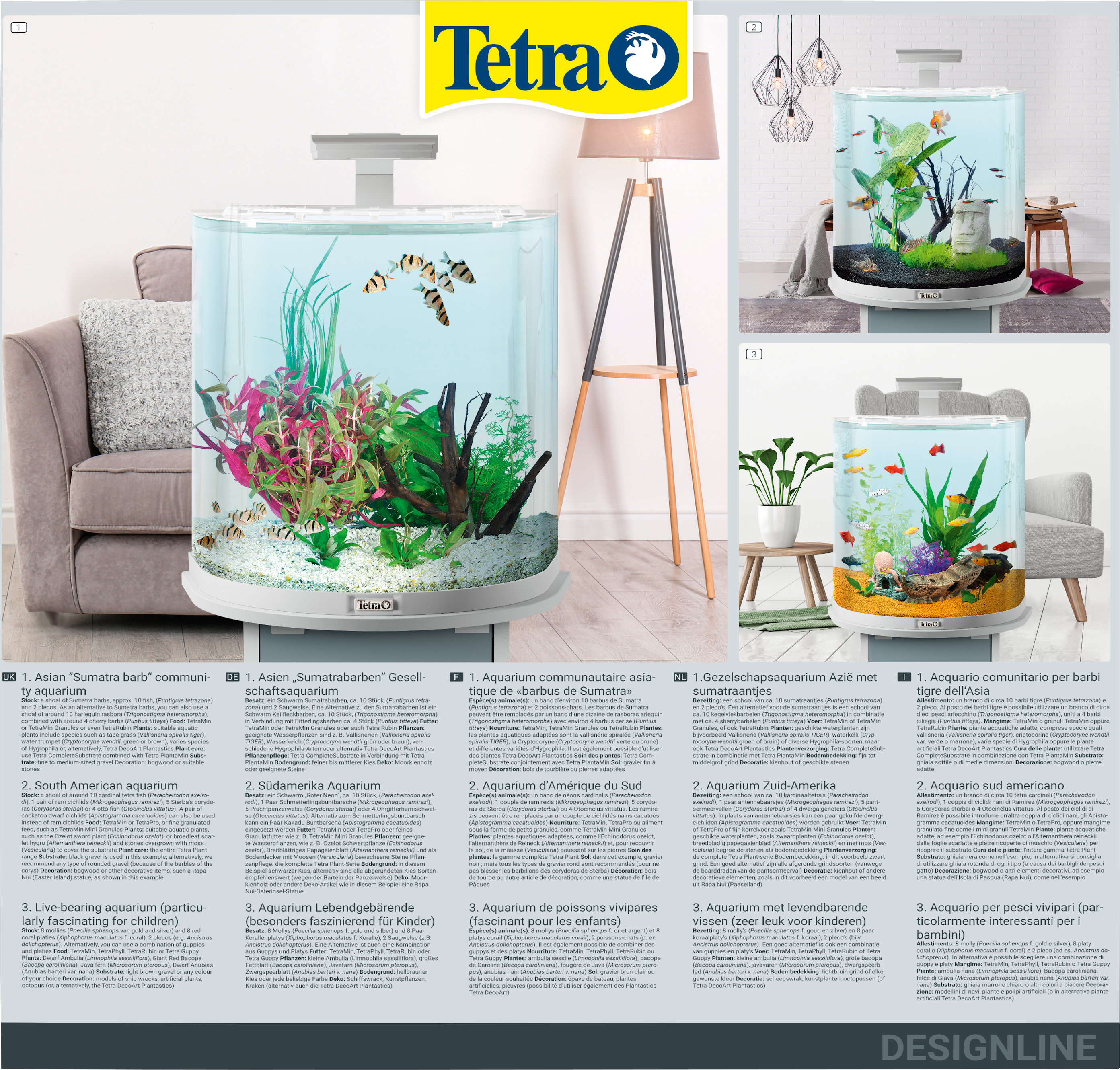 Tetra Aquaart Explorer 60 L : : Animalerie